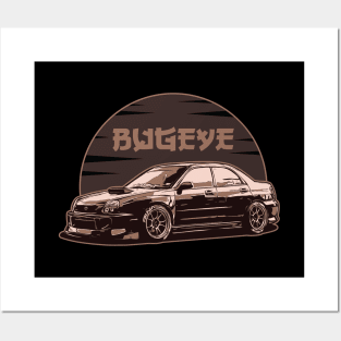 Subie Bugeye JDM Sport Car Posters and Art